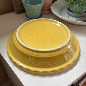 Fiestaware Sunflower Yellow Pie Plate Dish❤️🥧
